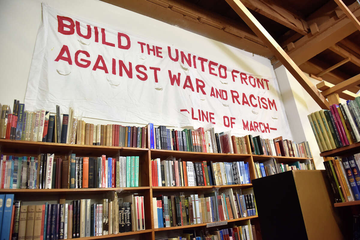 An interior view of Bolerium Books, at 2141 Mission St., San Francisco. 