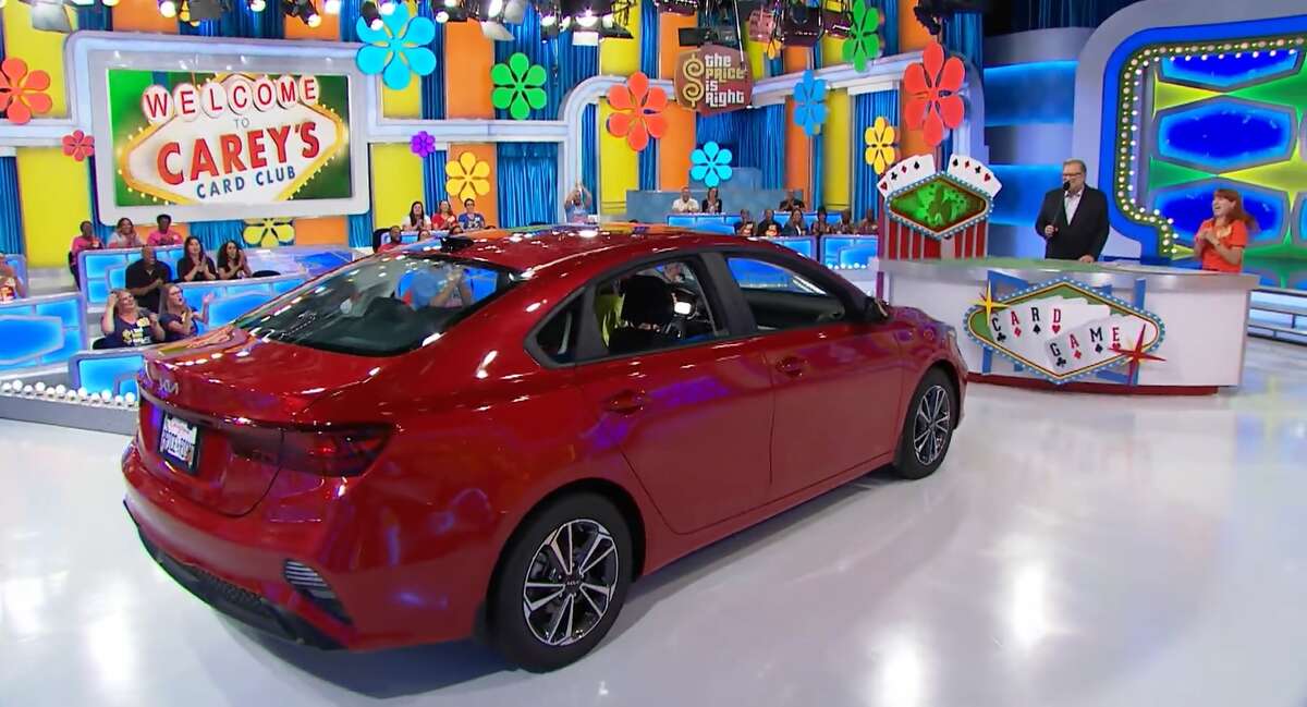 Alexis Casso Baier won a 2023 red KIA Forte LXS on the Tuesday, Dec. 27, 2022 episode of The Price is Right. Casso Baier is a native of Laredo and current resident in California.