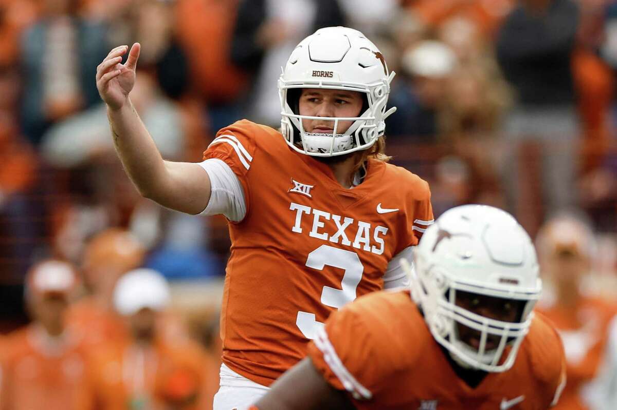 In an up-and-down freshman season, Quinn Ewers has come under the scrutiny one would expect of Texas’ quaarterback, even down to his body language.