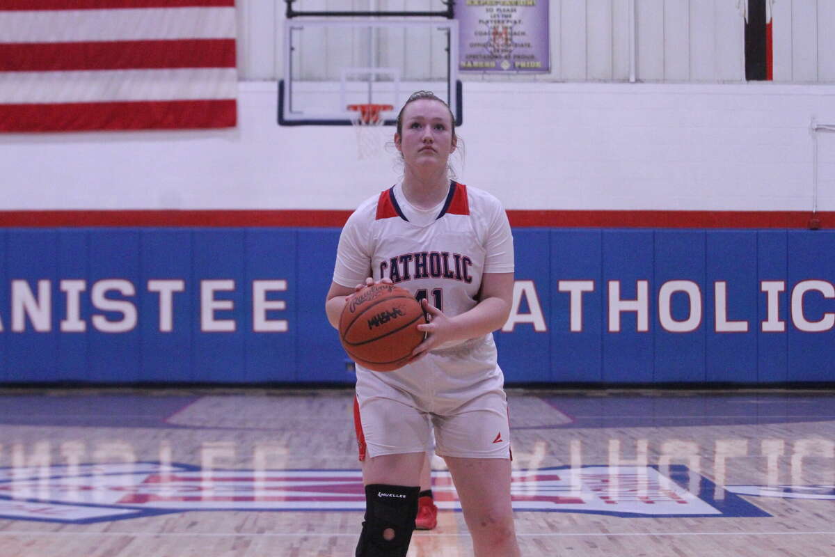 Manistee Catholic Central girls basketball downs Central Lake