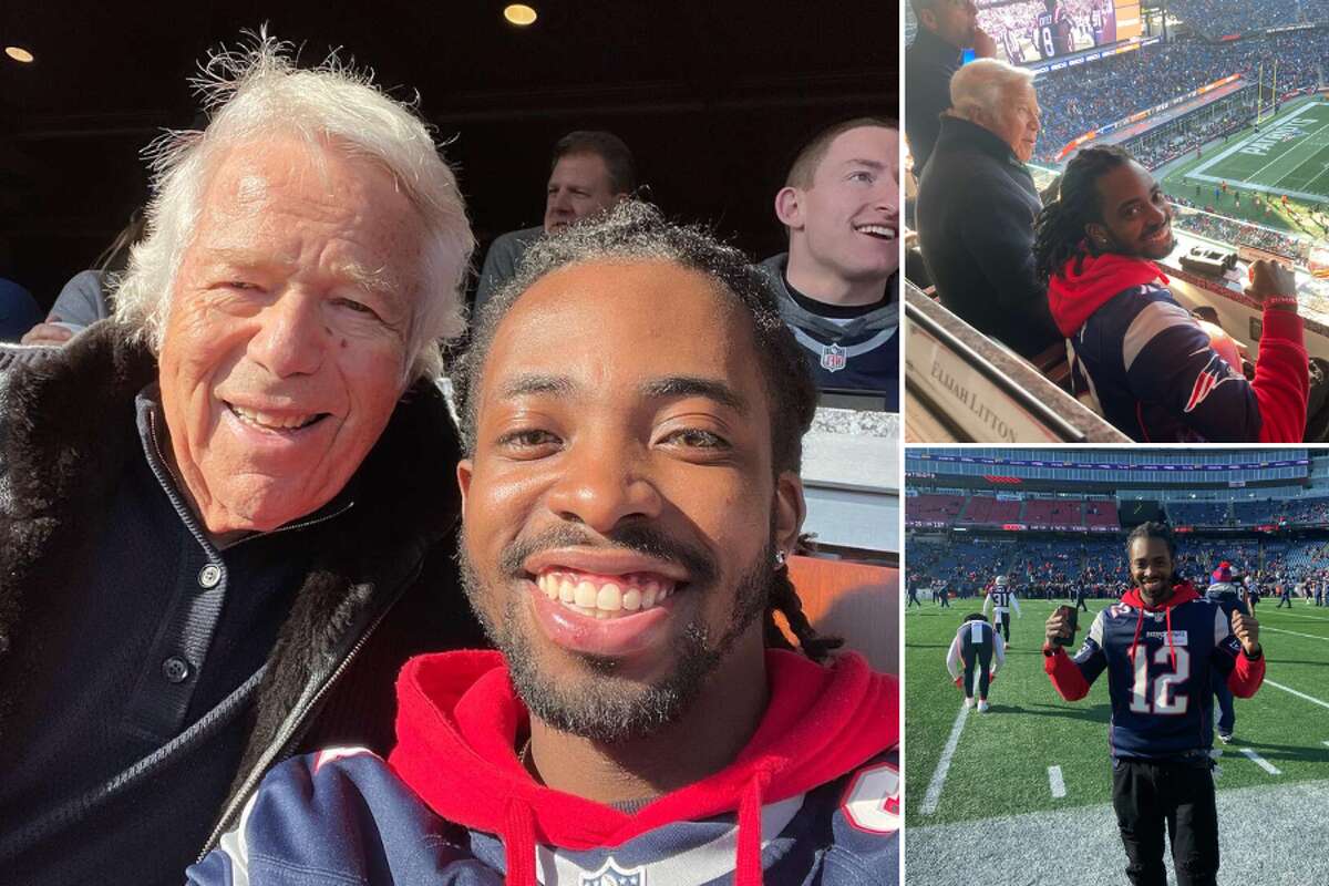 Robert Kraft with a wonderful gesture to heckled fan Jerry Edmond