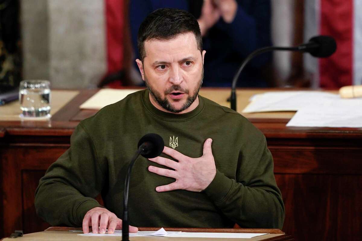 Ukraine President Volodymyr Zelenskyy is humble, confident and determined, according to a reader.