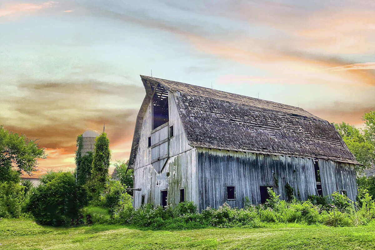 "Evening Barn" by J. Cook is among images that will be displayed starting Jan. 7 at the Art Association of Jacksonville's David Strawn Art Gallery.