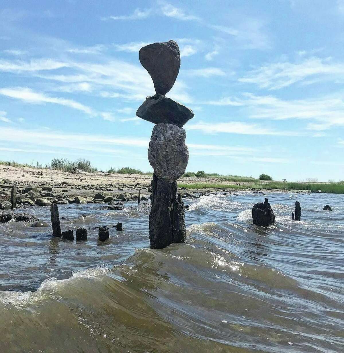 At the start of his journey, Steven Warzel was balancing rocks.
