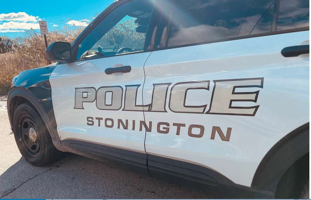 Stonington police charged a driver in his 50s with reckless driving after a crash that sent a police sergeant to the hospital earlier this week.
