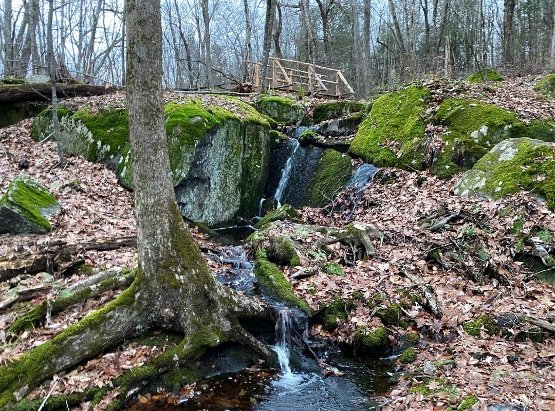Steep Rock Association in Washington, CT, builds new ridgetop trail