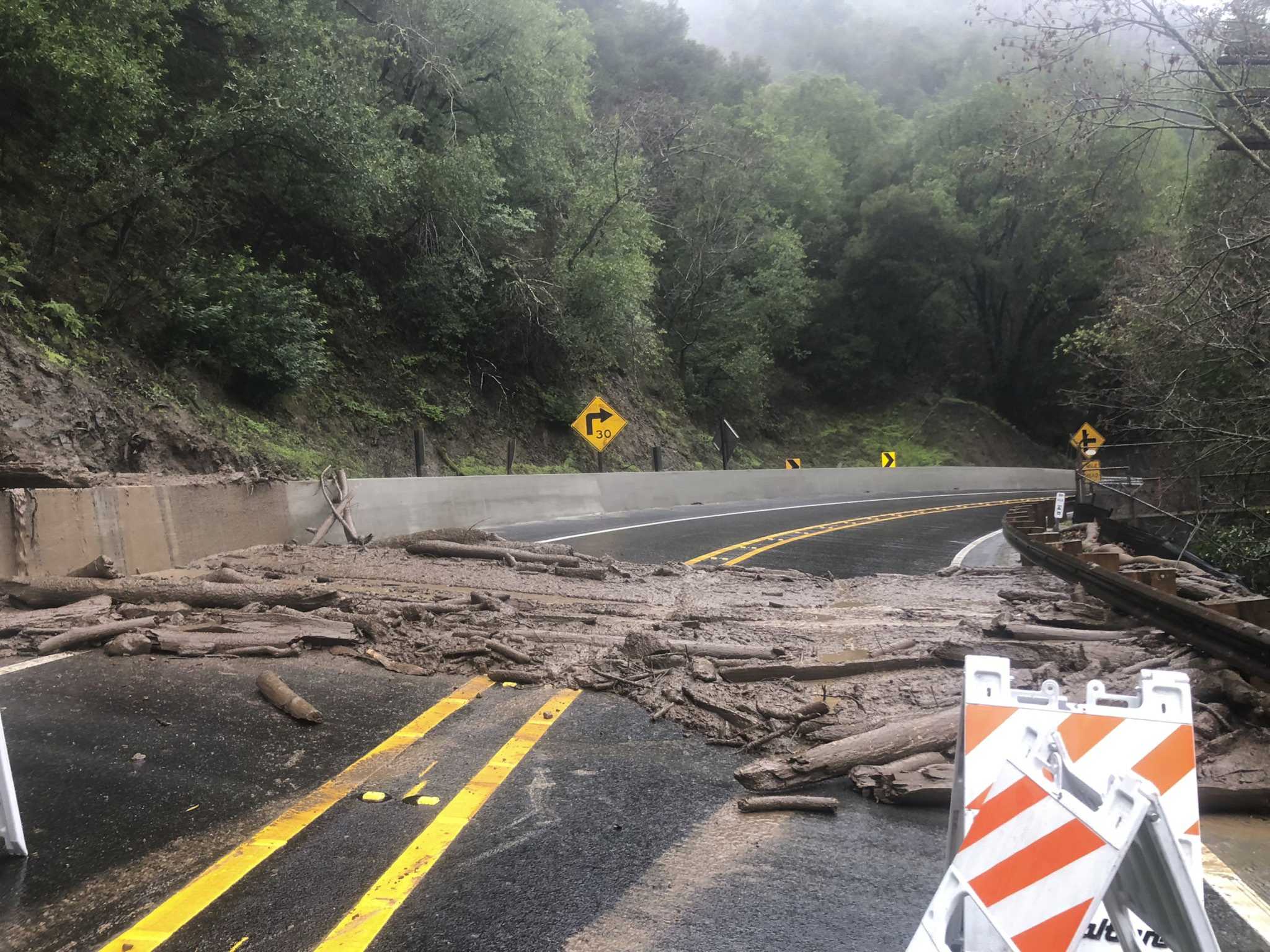 Closures on numerous Bay Area roads as storm wreaks havoc