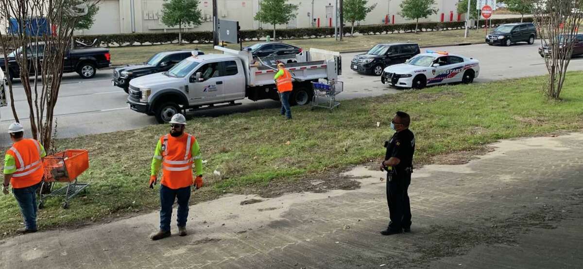 Constables, TxDOT Crews Clear Out Underpasses In Northwest Harris County