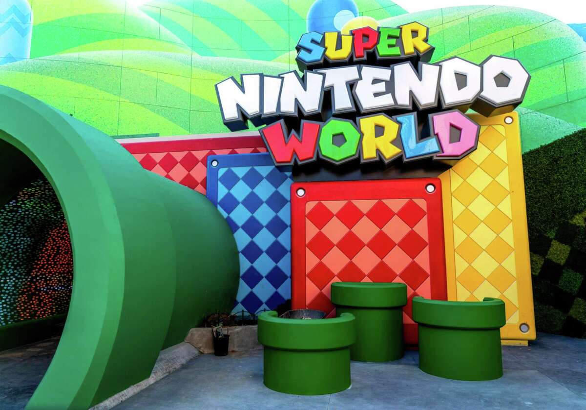 Now entering Super Nintendo World.