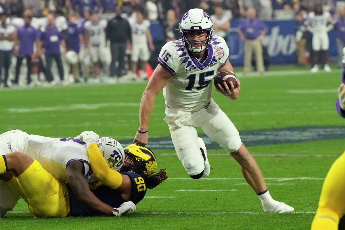 Story photo for TCU ready for Georgia after flexing muscles in win over Michigan.