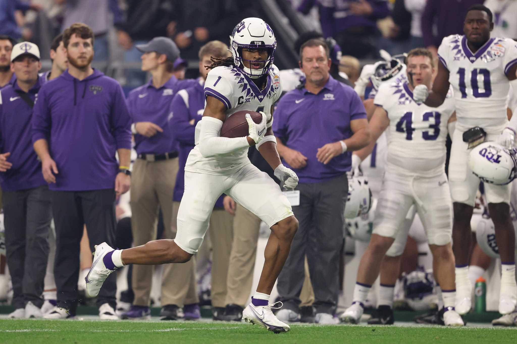 Photos: Georgia beats TCU to win second straight national championship -  The Athletic