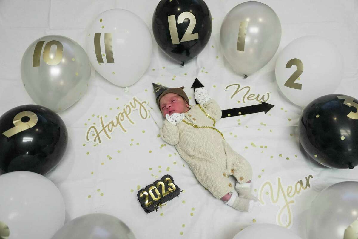 First babies born shortly after midnight on New Year's Day at