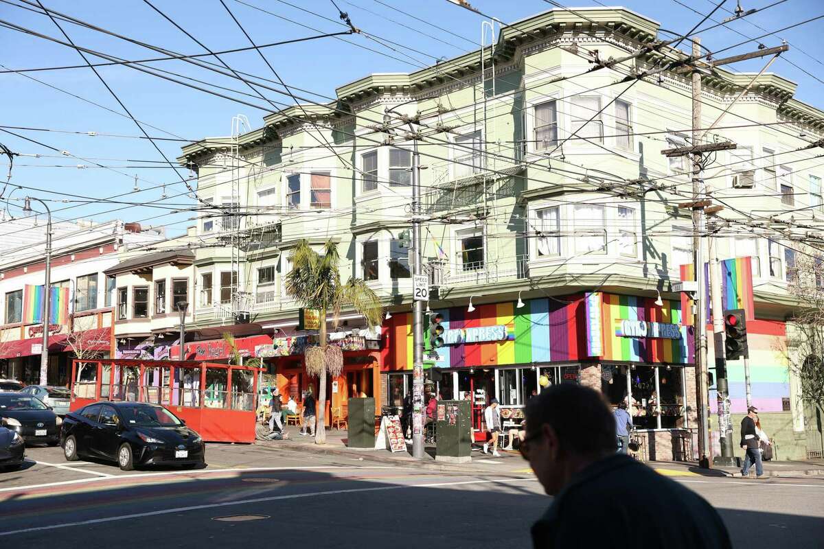 The pandemic-era parklets, like this one in the Castro, may be with us for the long haul.