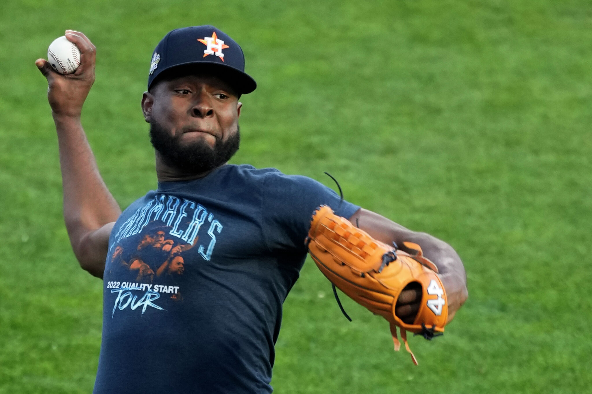 Houston Astros Ace Framber Valdez Says Jersey Color a 'Crutch' Going into  Game 6 - Sports Illustrated Inside The Astros