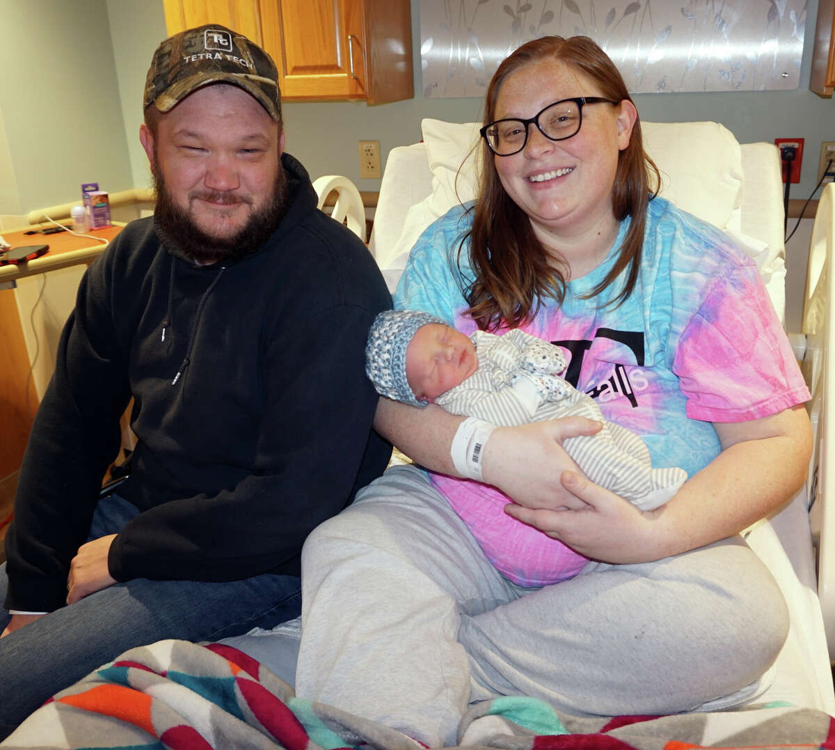 Lucas Timothy Smith was born to David and Megan Smith of Hardin at 6:18 p.m. on New Year's Day to become the first child born in 2023 at Alton Memorial Hospital.