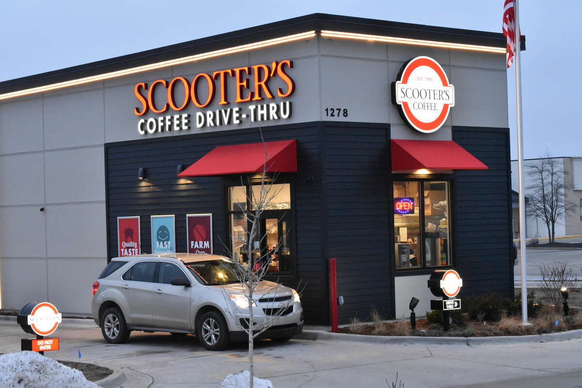 Scooter's Coffee opened last tuesday. Hours of operation are from 5 a.m. to 8 p.m. everyday.