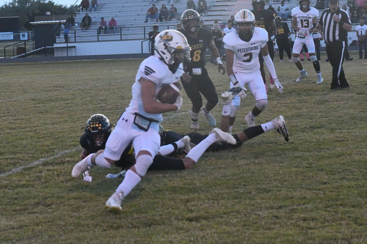Dilon Bruington (No. 2 as pictured) was a 1st Team All-District running back. He was the lead back in the Buffaloes rushing attack this season. 