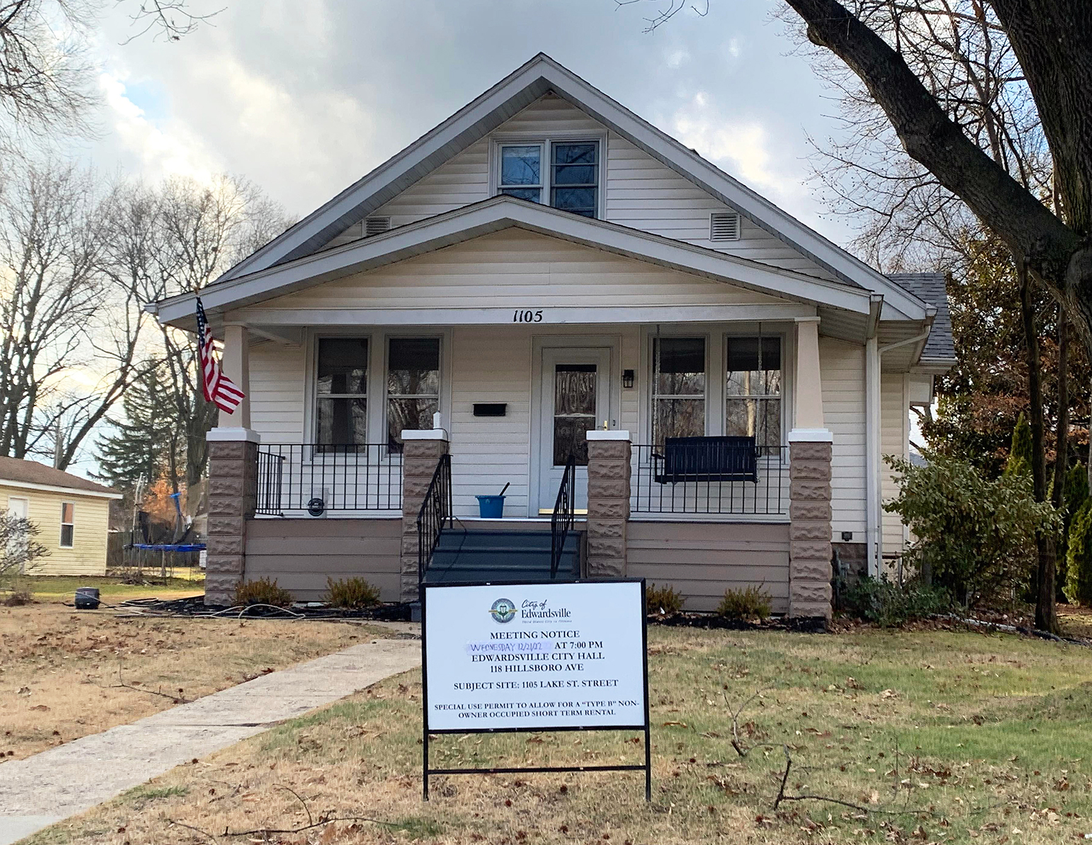 Aldermen approved the first shortterm rental home in the Leclaire