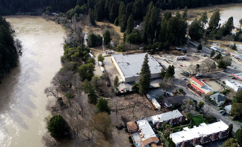 Russian River Forecast To Flood Amid California Storms   RawImage 