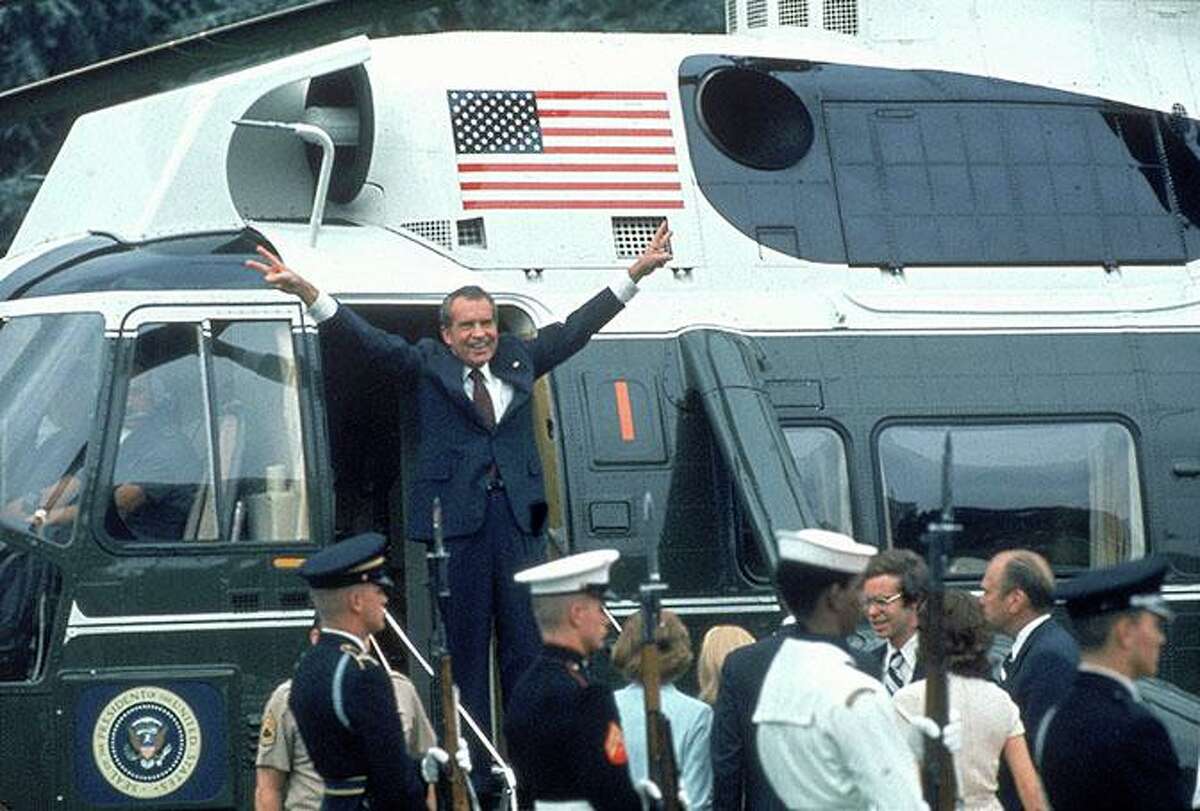 One reader compares former Presidents Richard Nixon and Donald Trump — and not for their accomplishments.