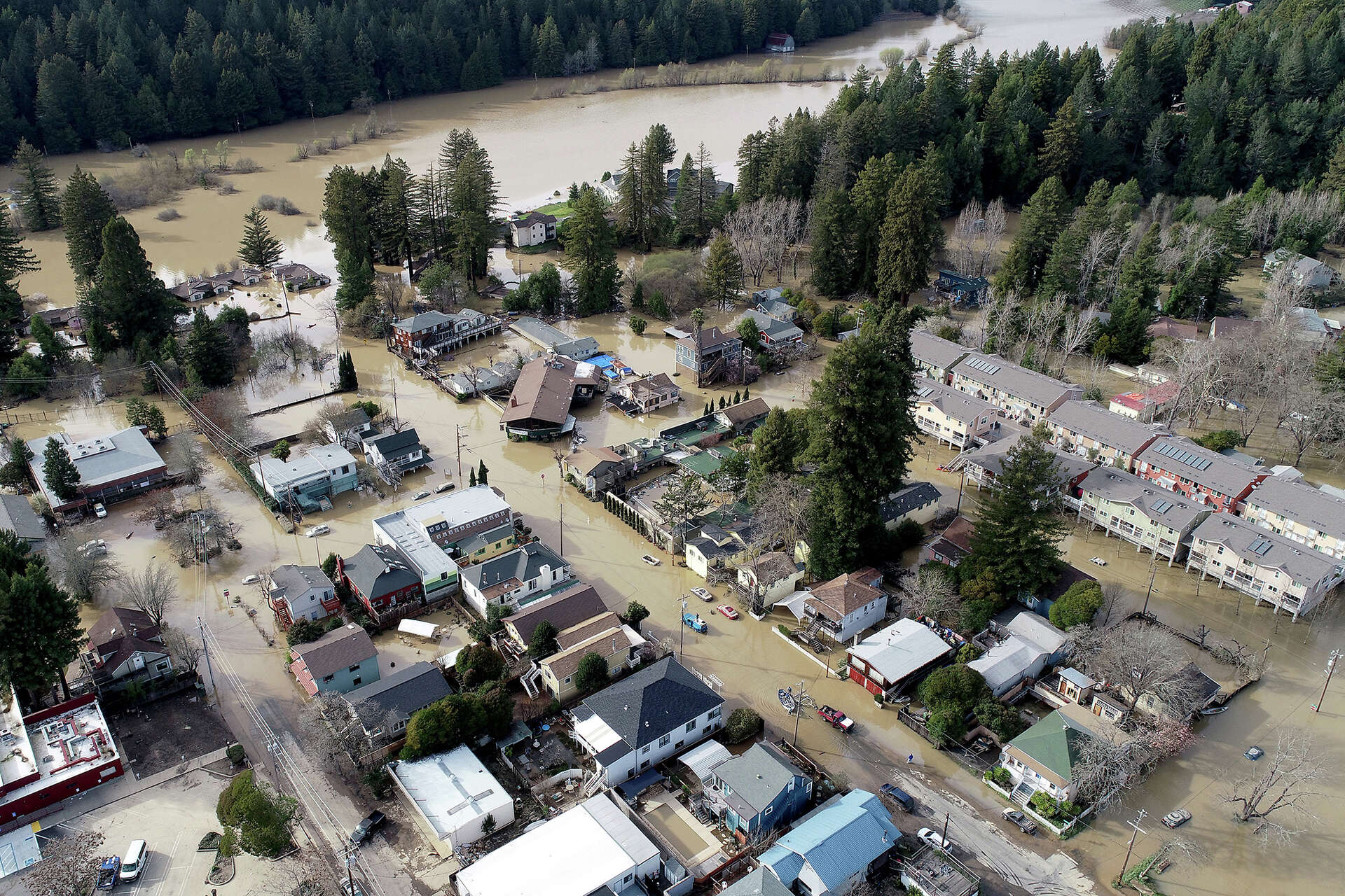 Russian River forecast to flood twice amid Calif. storms