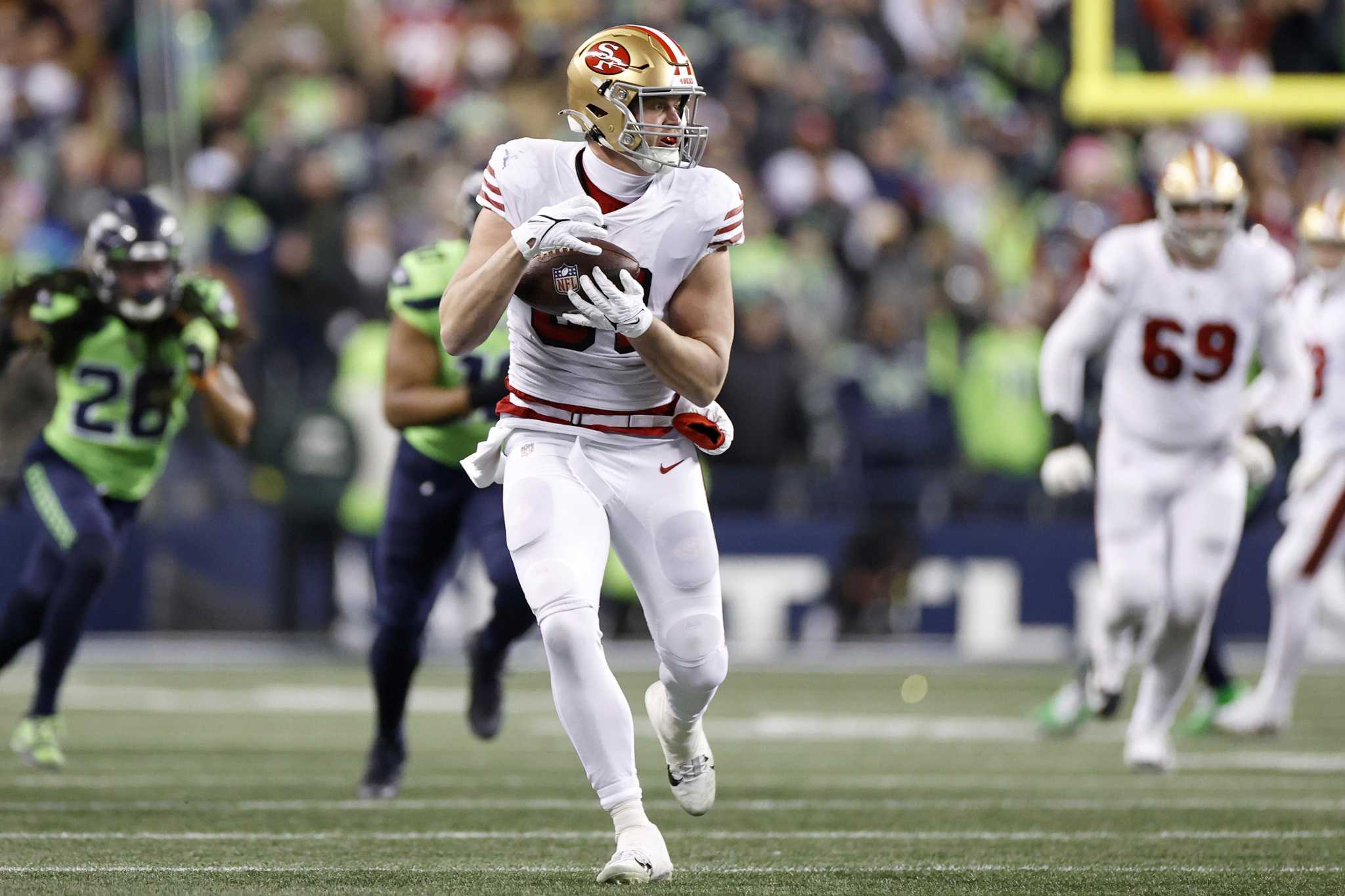 49ers' game review: McGlinchey takes care of Crosby; Shanahan