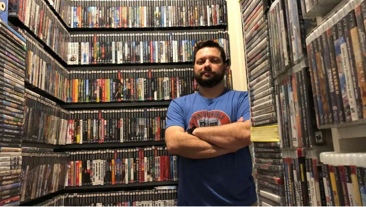 A Texas man who holds the world record for the largest video game collection has more than 20,000 games.