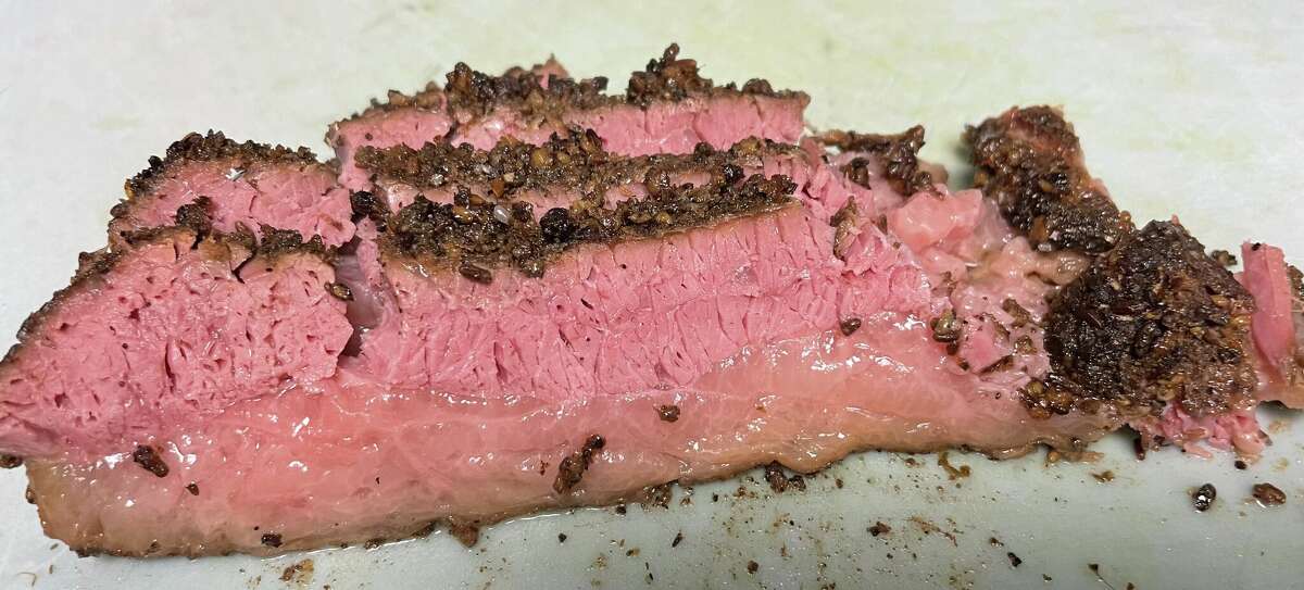 The Hayden cures Texas brisket for its popular pastrami sandwich