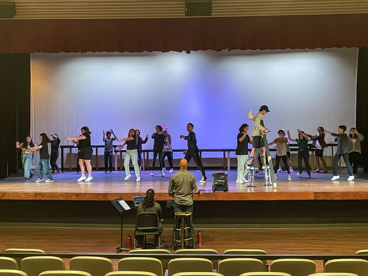 Clear Creek High School thespians are rehearsing for the school's production of “Big Fish” on Jan. 20-21 and 27-27. The show is the school's entry in this year's Tommy Tune Awards competition.