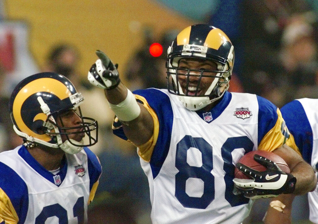 Torry Holt is a Hall of Fame finalist