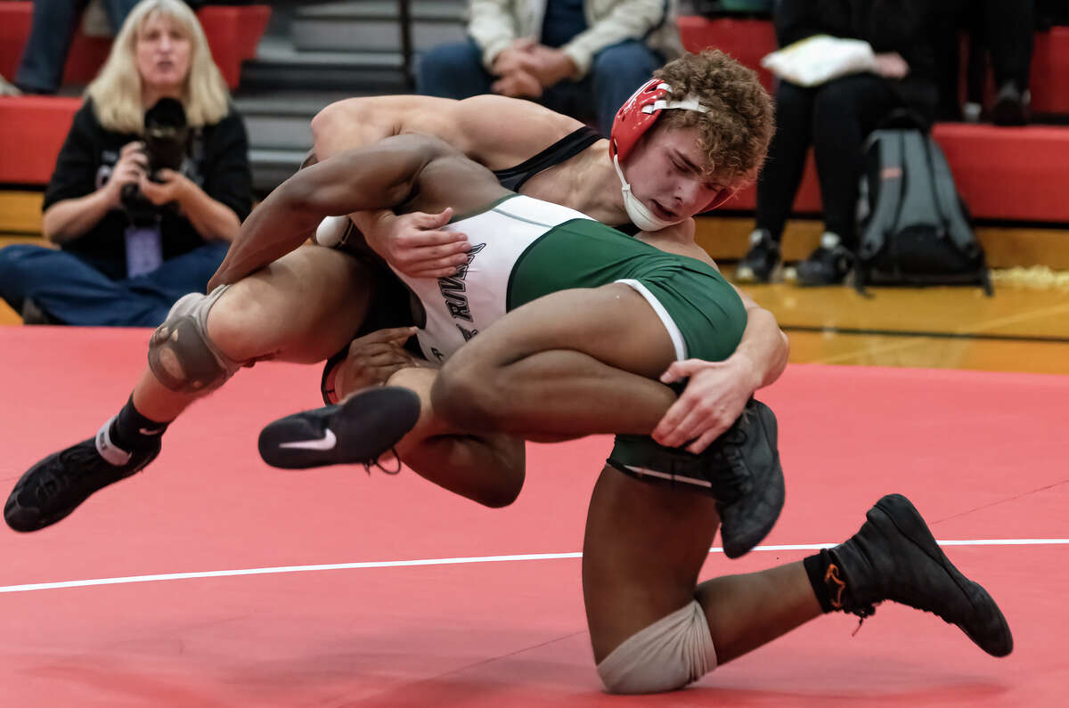 Benzie Central wrestling earned a team win over LeRoy Pine River on Jan. 4. 