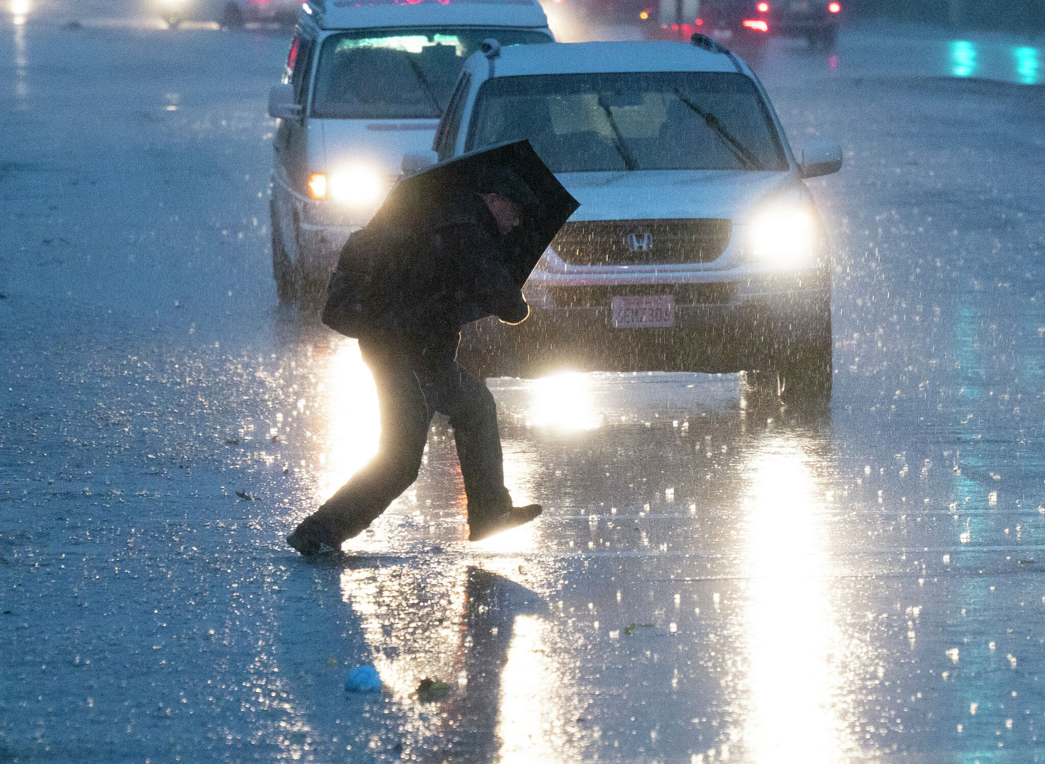 Where is the California storm right now?