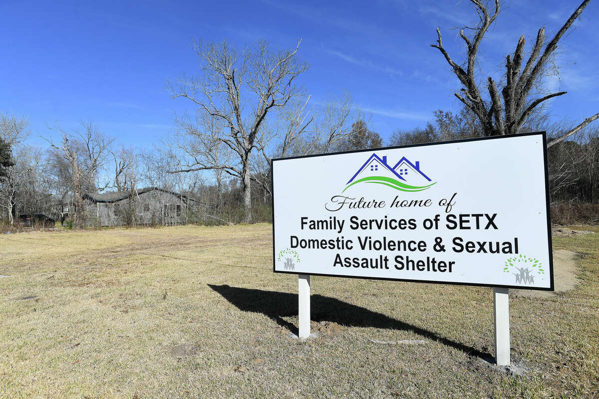 Family Services of Southeast Texas are in the early stages of building a new shelter for women and children to replace the old facility, which has been twice damaged by flooding. The new site will be located on Concord Road. Photo made Wednesday, January 4, 2023 Kim Brent/Beaumont Enterprise