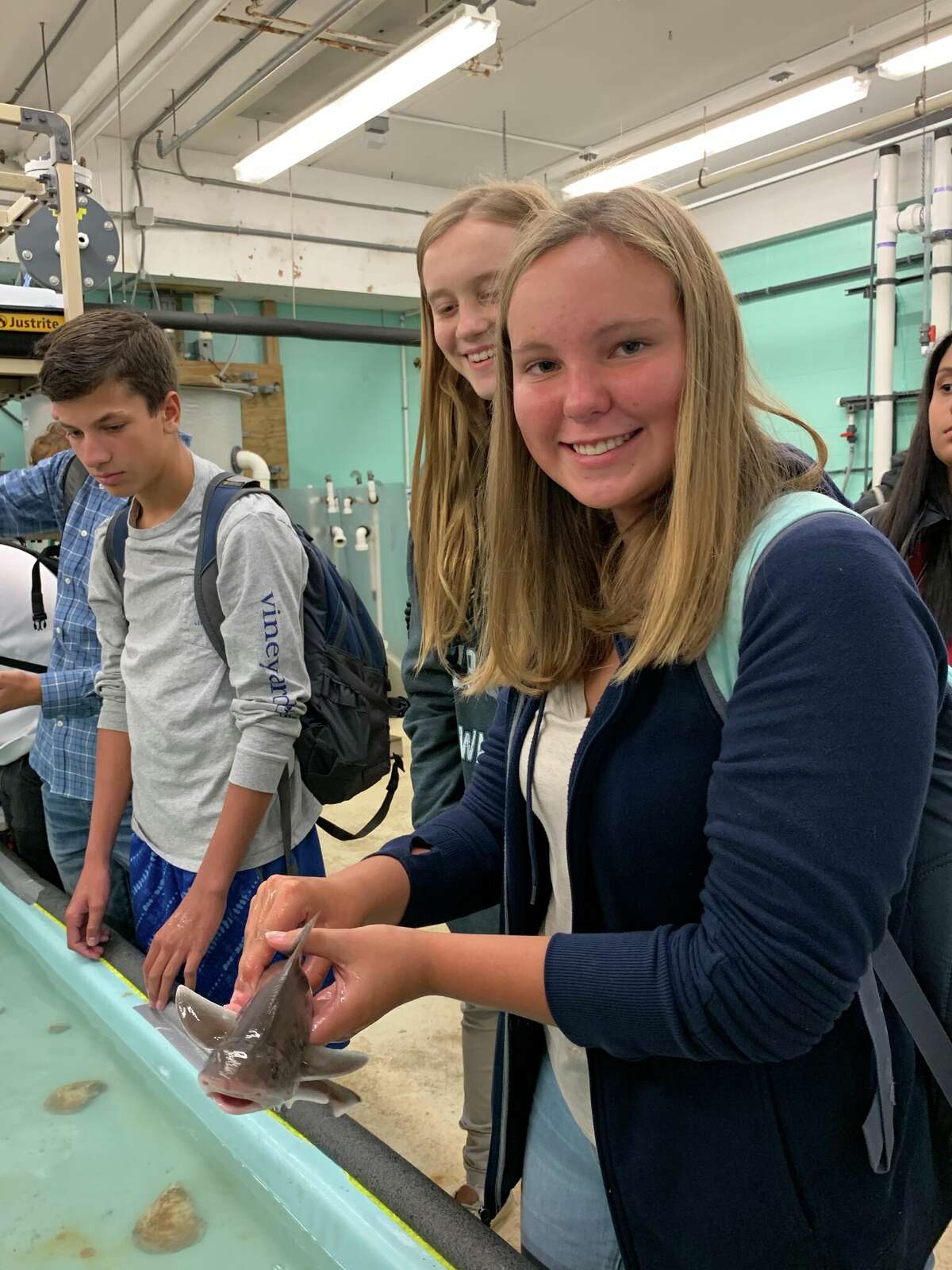 Norwalk Public Schools students participate in the existing Marine Science Academy partnership between the school district and the aquarium, which has now been funded to expand.