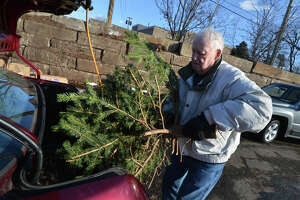 Norwalk holds first Christmas tree collection program