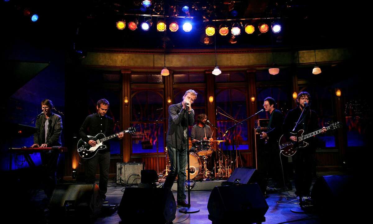 LOS ANGELES, CA - SEPTEMBER 26: Recording artists The National performs during a segment of "The Late Late Show with Craig Ferguson" at CBS Television City on September 26, 2007 in Los Angeles, California. (Photo by Frederick M. Brown/Getty Images)