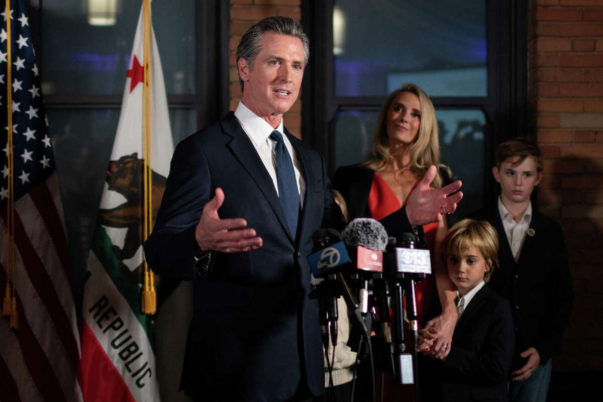 An analysis of Gov. Newsom’s election history finds growing populariy among Democrats, waning appeal among Republicans and lackluster results compared to other California Democrats.