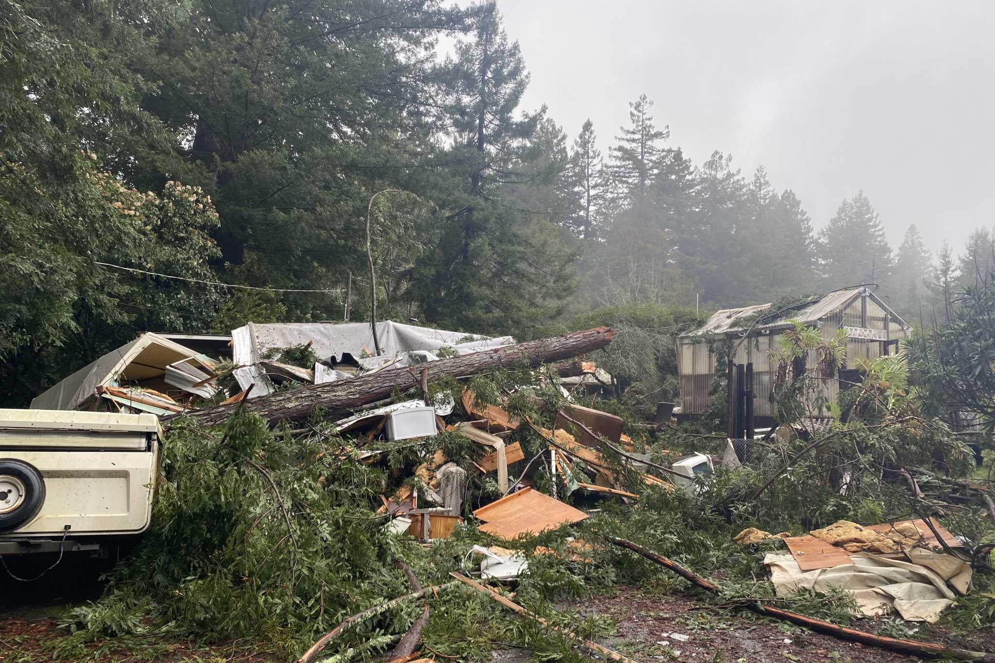 Toddler killed by falling tree in storm mourned by Sonoma family 'He