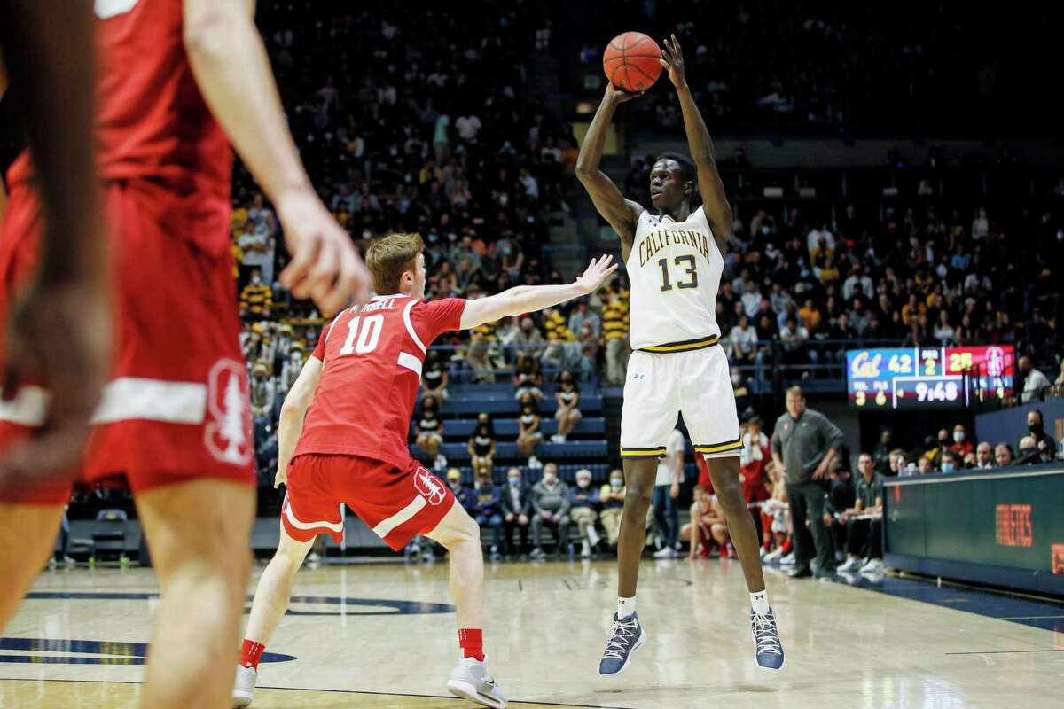 Kuany Kuany and Cal face Max Murrell and Stanford at Haas Pavilion at 6 p.m. Friday (ESPNU/810).