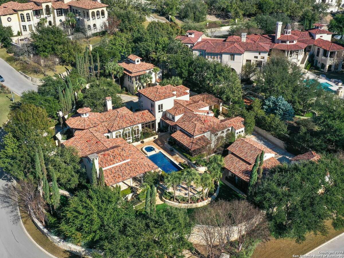 A $6.9 million Mediterranean-style mansion in Dominion is the most expensive home placed on the market this week. 