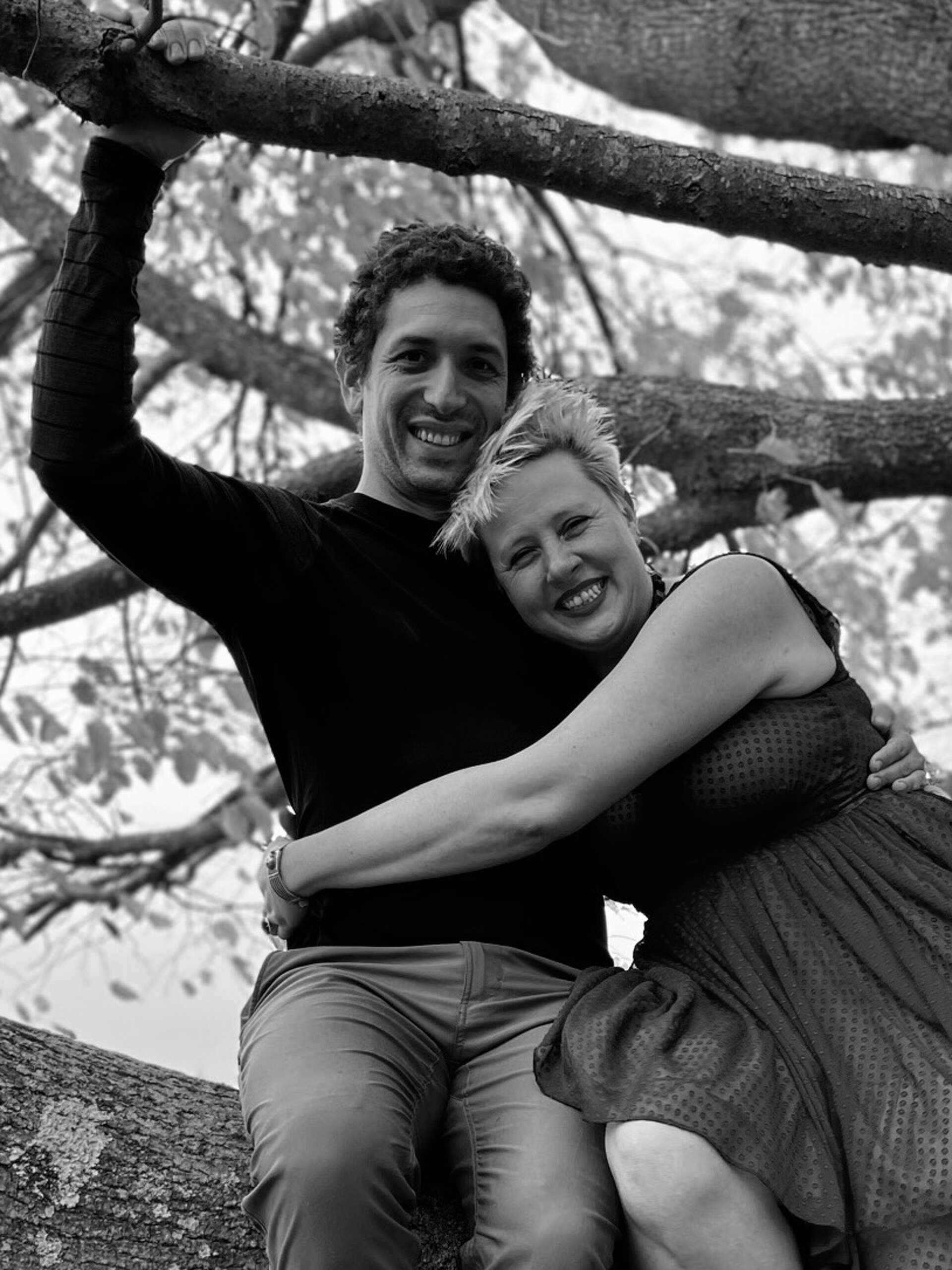 Lydia Brunner of Ridgefield and David Iscoe of Washington D.C.