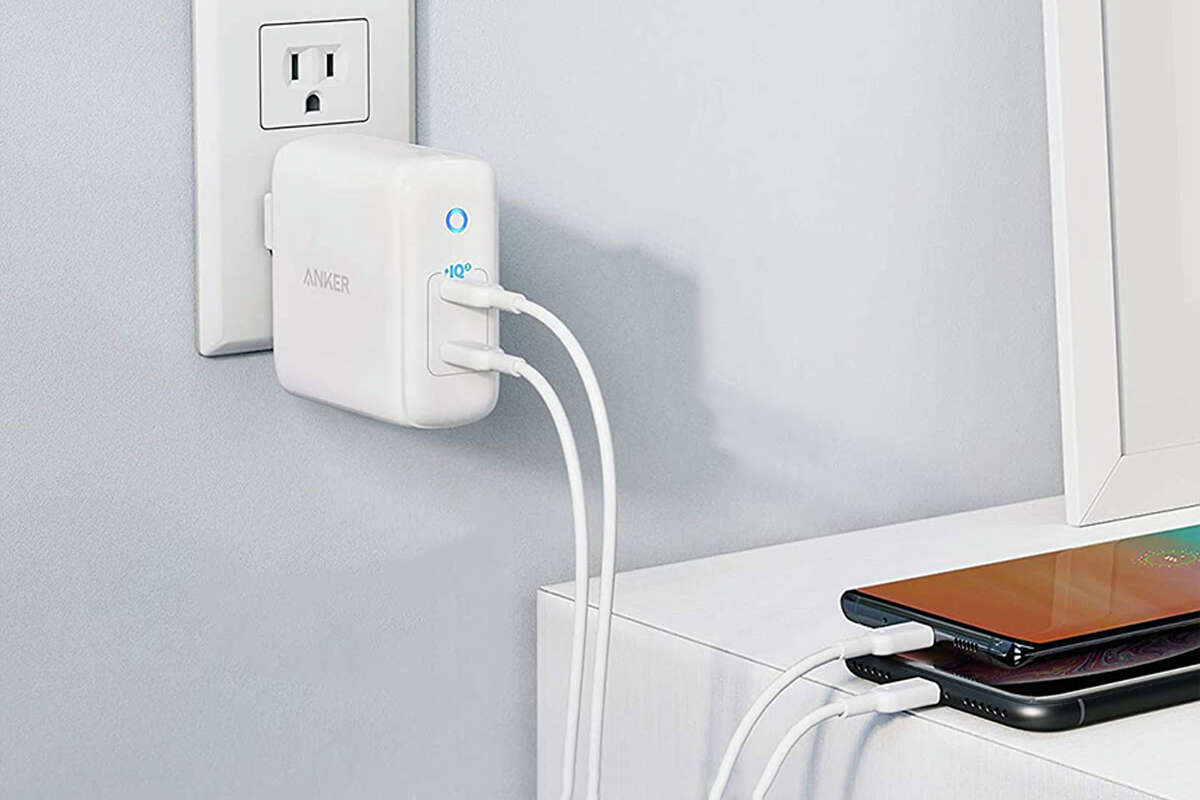 This dual-port power brick is on sale at Amazon for over 30% off.
