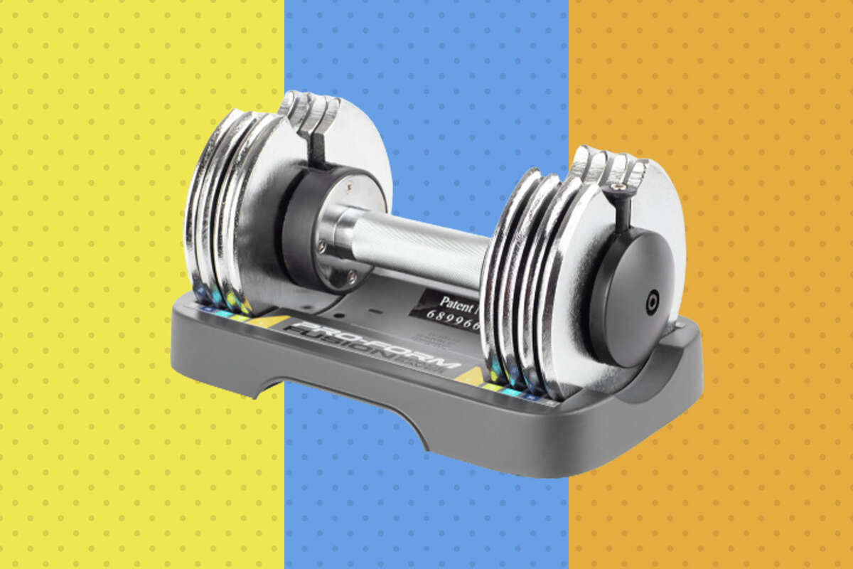 This ProForm adjustable dumbbell is currently under $40 at Walmart.