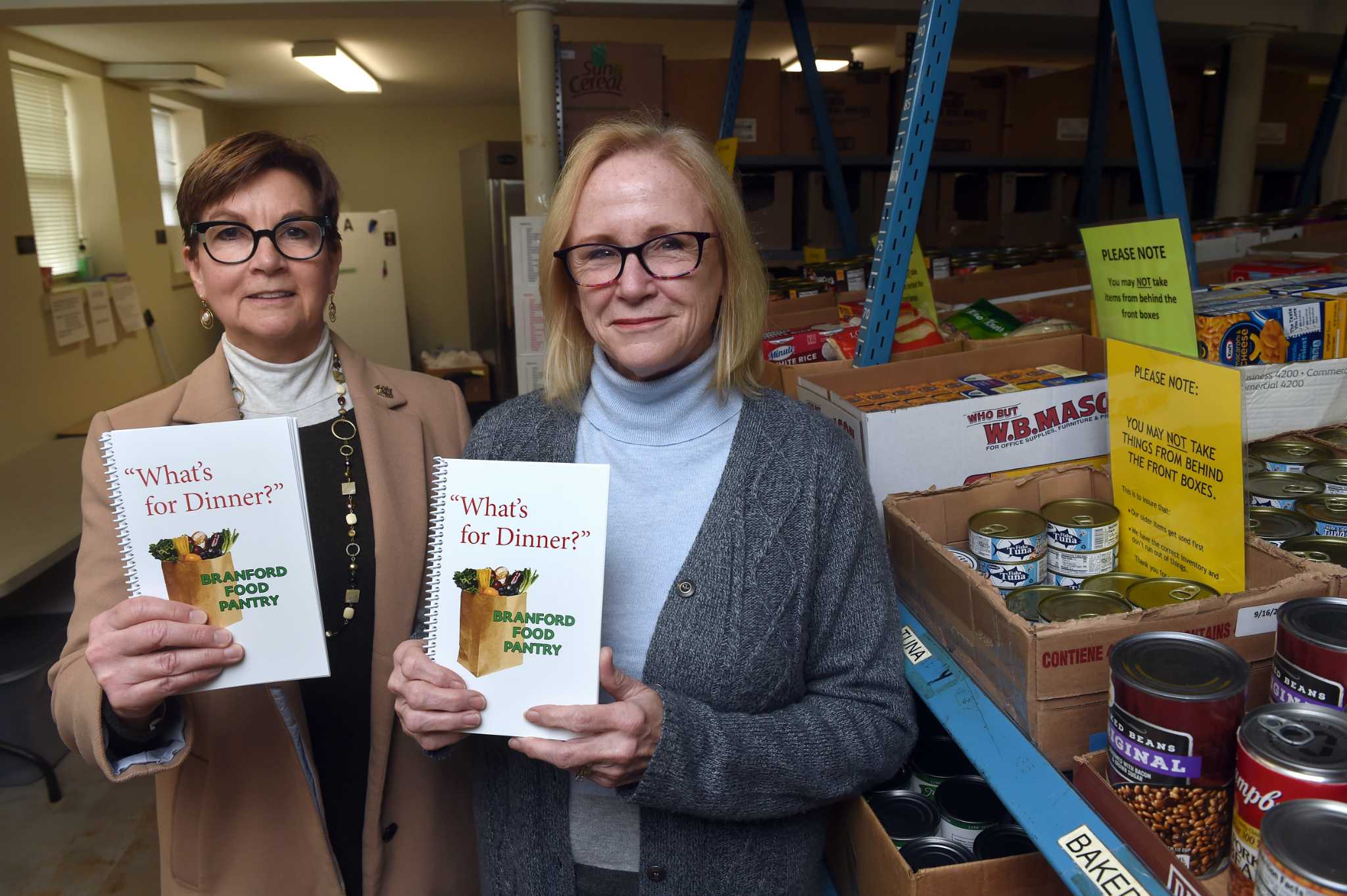 New Branford Food Pantry cookbook free for clients