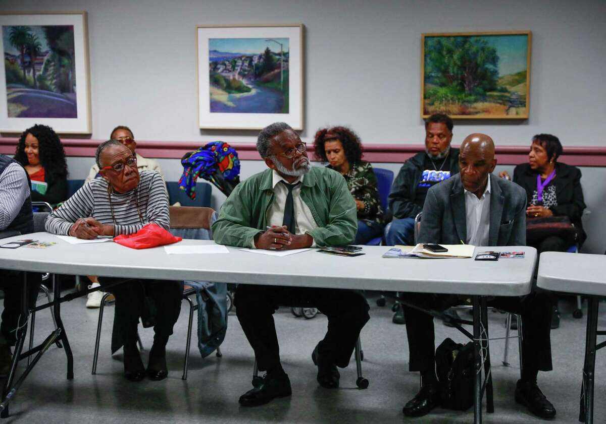 People gathered to hear presentations and debate plans for the Fillmore Heritage Center’s future in 2019. The building of the complex in 2007 was an effort to stimulate commerce in a historically Black neighborhood, however this goal was never achieved.