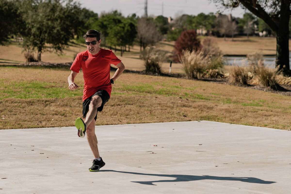 A Houston marathon runner's heart attack didn't derail his dream