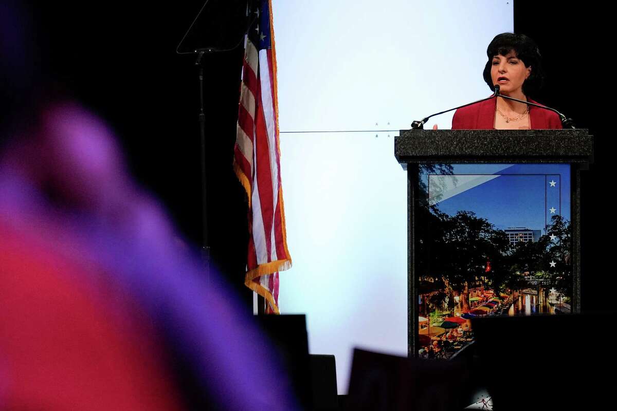 Story photo for Railroad Commissioner Christie Craddick is turning down federal funds.