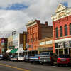 历史建筑方面主要街道,利文斯顿,美国蒙大拿州