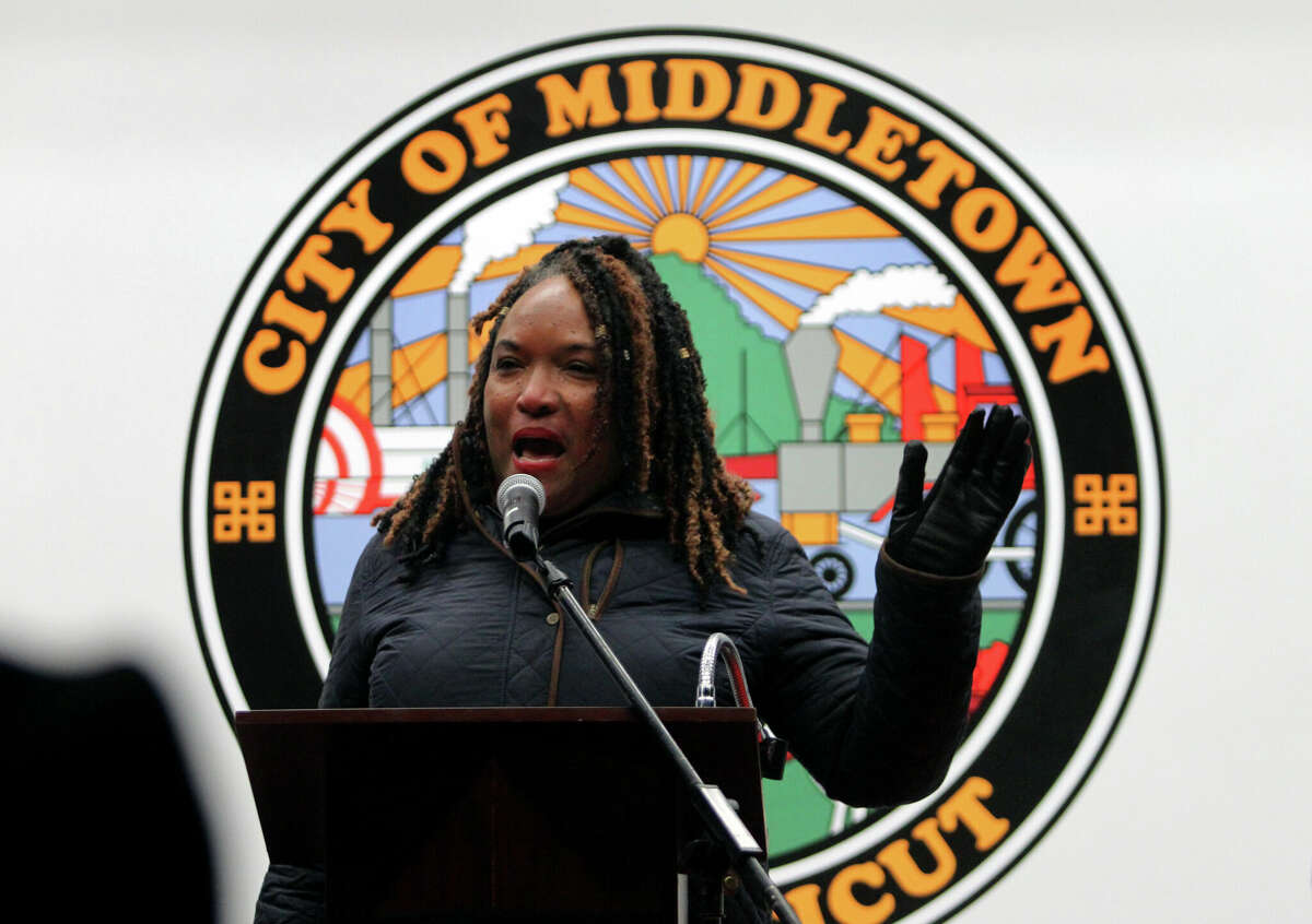 Reverend Robin Anderson leads a closing supplication  during a candlelight vigil held successful  grant   of authorities   Rep. Quentin "Q" Williams connected  Union Green successful  downtown Middletown, Conn., connected  Friday January 6, 2023. Williams died Thursday greeting  successful  a incorrect  mode   clang  connected  Route 9 conscionable  aft  attending the 2023 Inaugural Ball for Gov. Ned Lamont successful  Hartford. Hundreds of radical   from the Middletown community, on  with officials from astir   the authorities   were successful  attendance.