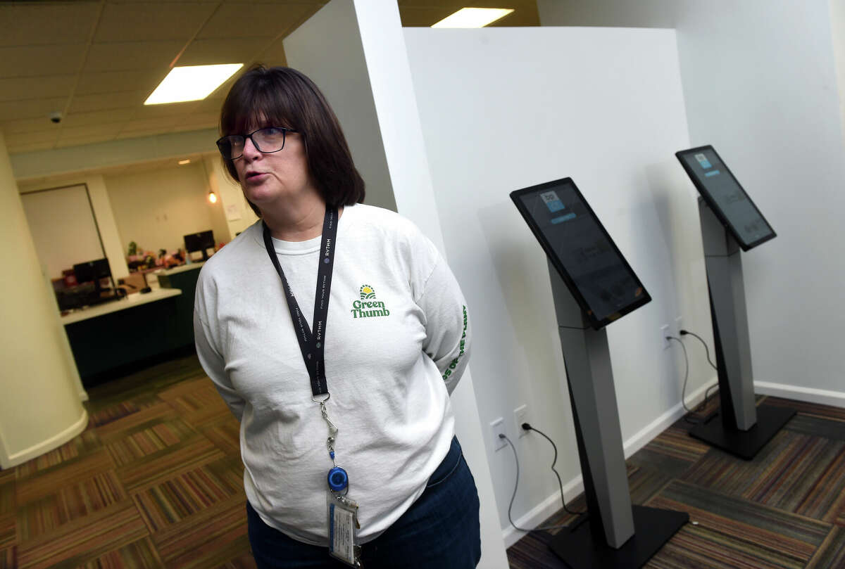 General Manager and Licensed Pharmacist Patty Marr talks about the transition for medical marijuana dispensary Bluepoint Wellness in Branford incorporating adult use recreational pot sales on January 10, 2023 and changing the name of the business to Rise.